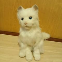 [꿈 고양이 프리미엄] 애완 동물 로봇 흰 고양이