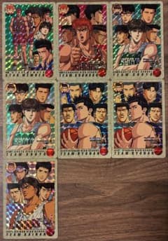 スラムダンク カードダス 7枚セット スラムダンク カードダス第三弾プリズム7枚セット - メルカリ