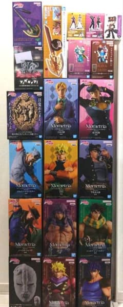 ジョジョの奇妙な冒険 Mometria 10種　未開封　石仮面　スタンドの矢 ジョジョの奇妙な冒険 Mometria 12種 未開封 石仮面 スタンドの矢
