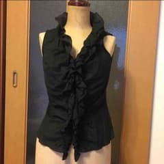 断捨離中  コムサイズム ノースリーブ ブラウスのサムネイル