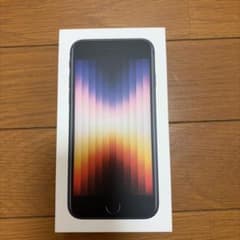 Apple iPhone SE 第3世代 128GB ミッドナイトのサムネイル
