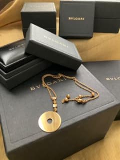 ブルガリにてお磨き済み ブルガリ ルチア ネックレス ゴールド - メルカリ