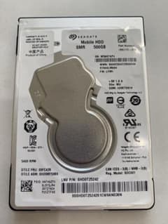 Seagate Mobile HDD 500GB 5400RPM 正常動作のサムネイル