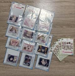 이치 반 쿠지 입고 사랑 F상 아크릴 스탠드 전 12 종 H상 홀로그램 스티커
