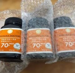 500g×3個★マヌカドクター マルチフローラル マヌカハニー MGO70+ マヌカドクター マルチフローラル マヌカハニー MGO70+ 500g 3本