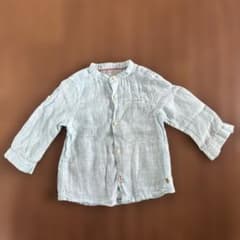 Zara BabyBoy リネンシャツ 74cm 6-9ヶ月のサムネイル