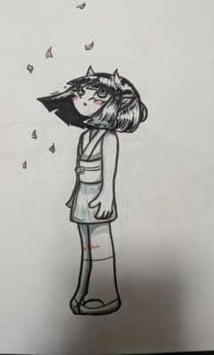 オリジナル原画｜手描きイラスト｜ No.1 オリジナルアートのサムネイル