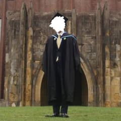 東京大学　修士ガウン　Lサイズ 東京大学 アカデミックガウン(学士用Lサイズ/法学部) - メルカリ