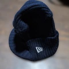NEW ERA ニット帽 ネイビー ワンサイズのサムネイル