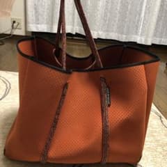 STATE OF ESCAPE ステイトオブエスケープ トートバッグ オレンジ系