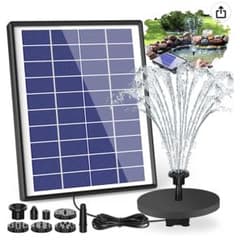 AISITIN ソーラーポンプ 噴水 10v6.5w 1500mAhバッテリーのサムネイル