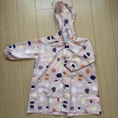 【クッカ　ヒッポ】キッズレインコート スイーツ柄 100㎝のサムネイル
