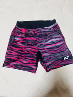 YONEX バドミントンパンツ Lサイズ ピンク・黒・グレーのサムネイル