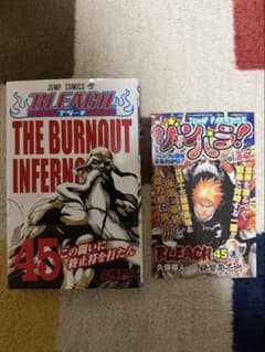 BLEACH 45巻 初版第1刷発行 しおり、帯付きのサムネイル