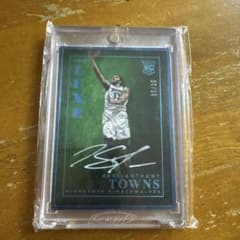 Karl-Anthony Towns ルーキー 直筆サインカード 25枚限定のサムネイル