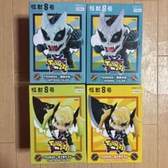 怪獣8号 TOONIZE -怪獣8号&四ノ宮キコル- フィギュア 4点セット