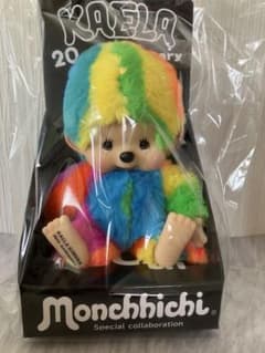 KAELA カラフルぬいぐるみ 　カエチッチ Monchhichi×KAELA KIMURA スペシャルコラボレーション・第1弾