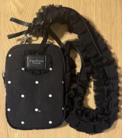 しまむら Ange Charme スマホショルダー ブラックのサムネイル