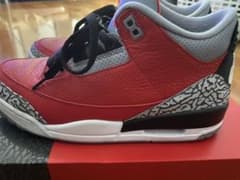 ナイキ エアジョーダン3 レトロ SE ファイヤー レッドのサムネイル