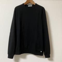 ANTICIPO クルーネックロングスリーブTシャツ カットソー 黒 44のサムネイル