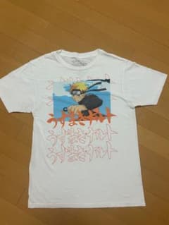 NARUTO ナルト 疾風伝 Tシャツ S 白 うずまきナルト アニメのサムネイル