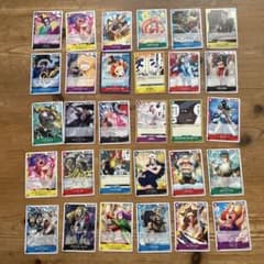 【ワンピース】カードゲーム　30枚