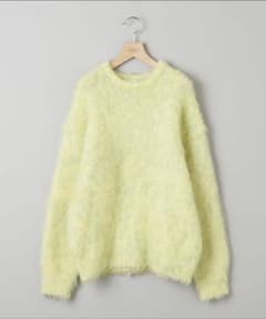 【WEB限定】スーパーシャギー クルーネック ニットのサムネイル