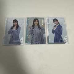 日向坂46 ウエハース サインカードなど 潮紗理菜 岸帆夏 佐々木美玲のサムネイル
