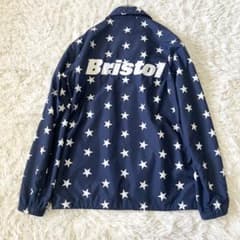 F.C.Real Bristol ナイロンジャケット 星 総柄 - メルカリ
