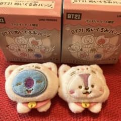 BT21 봉제인형 패밀리 마트 한정