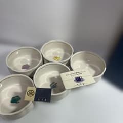 たち吉 小鉢 5客セット 花型 珍味入れ 向付 和食器 京陶器 ブランド