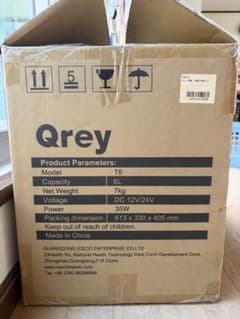 Qrey モバイル冷蔵庫 T6 6Lのサムネイル