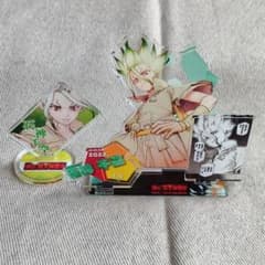 Dr.STONE 千空 バースデーアクリルスタンド 2022 原作絵 2個セットのサムネイル
