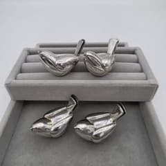 CHRISTOFLE　ナイフレスト　箸置き　文鳥　バード　シルバー CHRISTOFLE ナイフレスト 箸置き 文鳥 バード シルバー - メルカリ