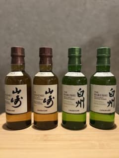 サントリーシングルモルトウイスキー 山崎 180mlのサムネイル