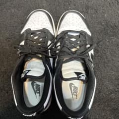 Nike Dunk Low ホワイト/ブラック スニーカーのサムネイル