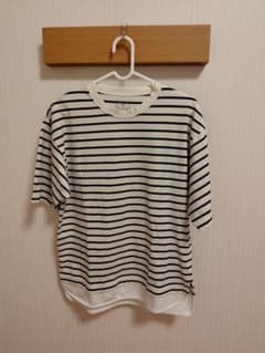 GLOBAL WORK キッズ ボーダーTシャツ 160のサムネイル