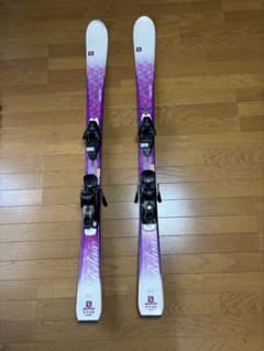 Salomon Rally スキー 白/紫 バインディング付き Salomon Rally スキー 白/紫 バインディング付き - メルカリ