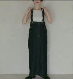EDWIN×ETRETOKYO COREデニムハイライズサススカート　サイズMのサムネイル