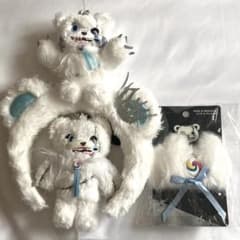 USJ ユニバ ハミクマ ソウル カチューシャ ぬいぐるみ キーチェーン