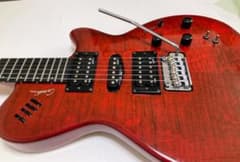 Godin XTSA Trans Red エレキギター＋専用バッグのサムネイル