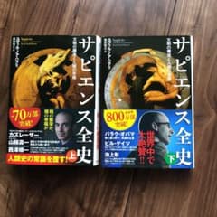 上下セット　サピエンス全史 上 文明の構造と人類の幸福のサムネイル