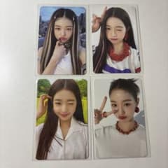 IVE WONYOUNG ウォニョン トレカ 4枚セット afterlikeのサムネイル