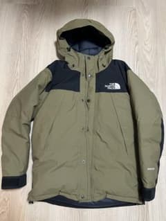 THE NORTH FACE マウンテンダウンジャケット オリーブ/ブラック　Mのサムネイル