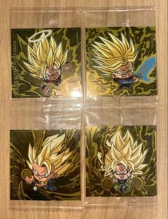 GDR4枚セット　ドラゴンボール 超戦士シールウエハースのサムネイル