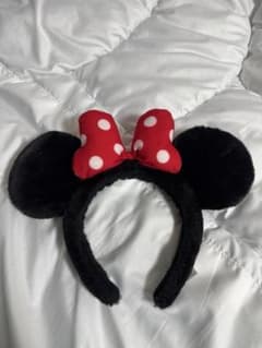 ディズニー ミニー カチューシャ ドット柄のサムネイル