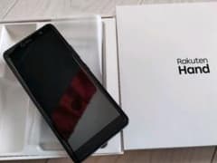 【中古】楽天ハンド　ブラック　※充電器なしのサムネイル