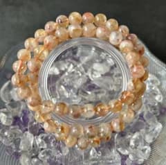 天然石 タワーシトリン3連 - メルカリ