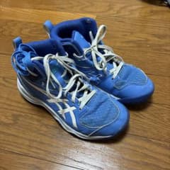 asics バスケットボールシューズ ブルー 22cmのサムネイル