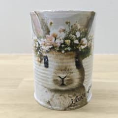 166】リメ缶バック・リメイク缶・リメイク鉢 - メルカリ